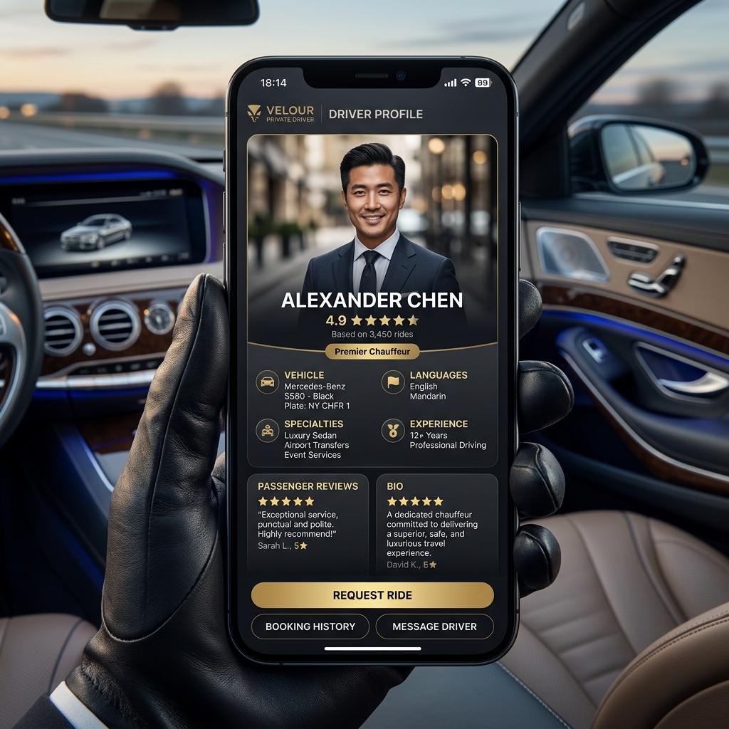 Receive Driver's Info