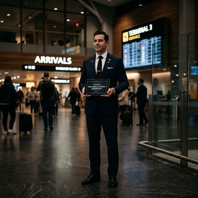 Meet your Driver at the Airport
